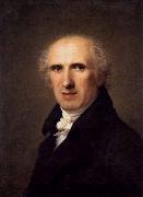 Gaspare Landi Portrait of Canova oil on canvas